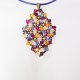 Symphony - Malvina Rhombus M-Purple Leather - 1